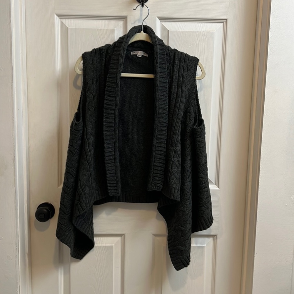 Charcoal sweater vest